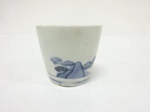 古伊万里　染付　蕎麦猪口